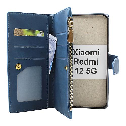 billigamobilskydd.se XL Standcase Luksuskotelo puhelimeen Xiaomi Redmi 12 5G