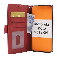 billigamobilskydd.se Zipper Standcase Wallet Motorola Moto G31/G41
