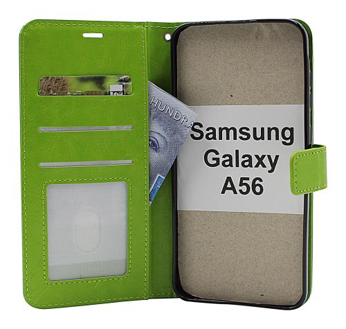 billigamobilskydd.se Crazy Horse Samsung Galaxy A56 Puhelimen Kuoret