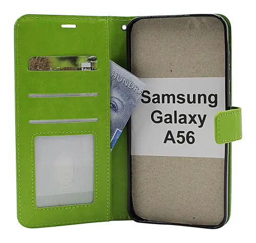 billigamobilskydd.se Crazy Horse Samsung Galaxy A56 Puhelimen Kuoret
