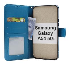 billigamobilskydd.se Flower Standcase Wallet Samsung Galaxy A54 5G