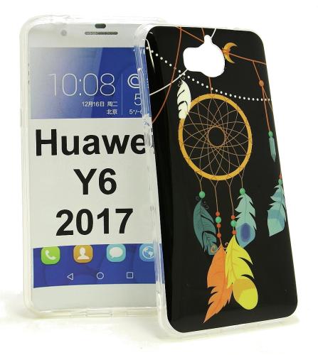 billigamobilskydd.se TPU-Designkotelo Huawei Y6 2017 (MYA-L41)