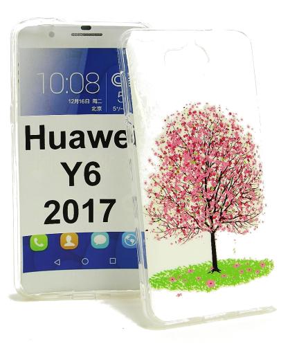 billigamobilskydd.se TPU-Designkotelo Huawei Y6 2017 (MYA-L41)