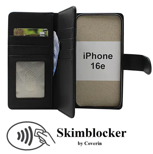 Coverin Skimblocker iPhone 16e XL Puhelimen Kuoret
