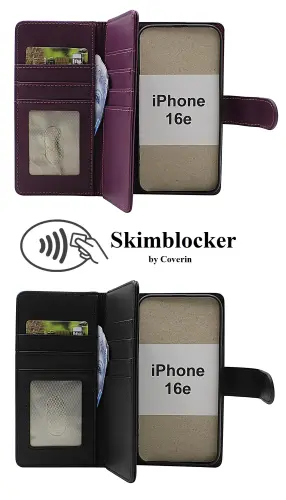 Coverin Skimblocker iPhone 16e XL Puhelimen Kuoret