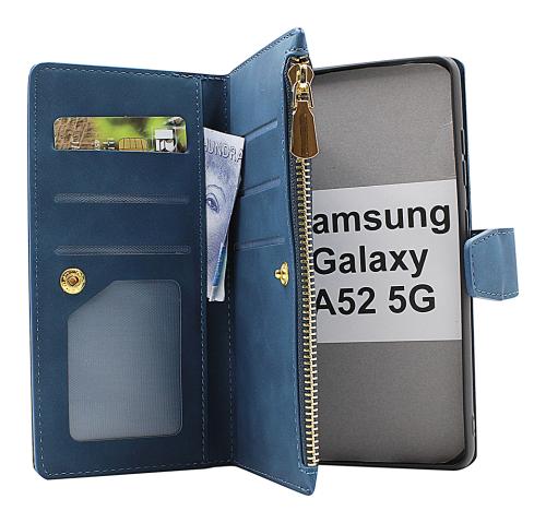 billigamobilskydd.se XL Standcase Luksuskotelo puhelimeen Samsung Galaxy A52 / A52 5G / A52s 5G