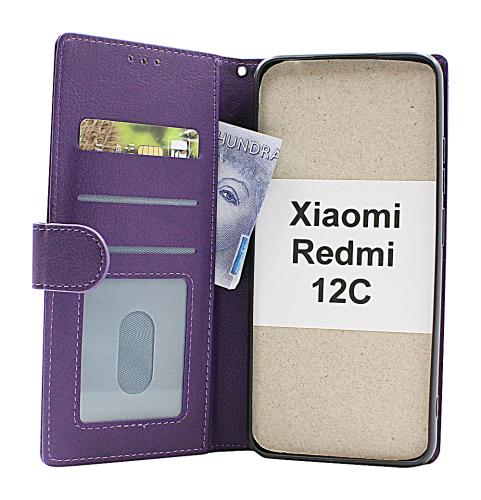 billigamobilskydd.se Zipper Standcase Wallet Xiaomi Redmi 12C