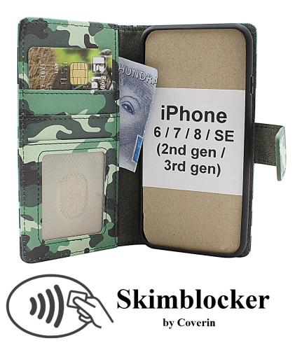 Coverin Skimblocker iPhone 6s/7/8/SE 2nd/3rd Gen Magneetti Puhelimen Kuoret Design