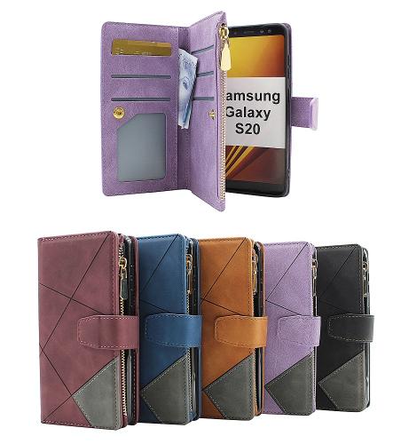 billigamobilskydd.se XL Standcase Luksuskotelo puhelimeen Samsung Galaxy S20 / S20 5G