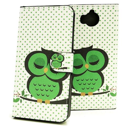 billigamobilskydd.se Kuviolompakko Huawei Y6 2017 (MYA-L41)