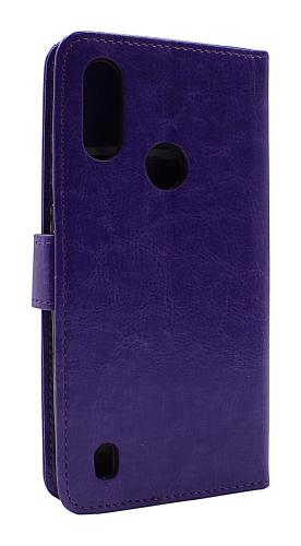 Coverin Crazy Horse Lompakko Motorola Moto E6s