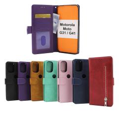 billigamobilskydd.se Zipper Standcase Wallet Motorola Moto G31/G41