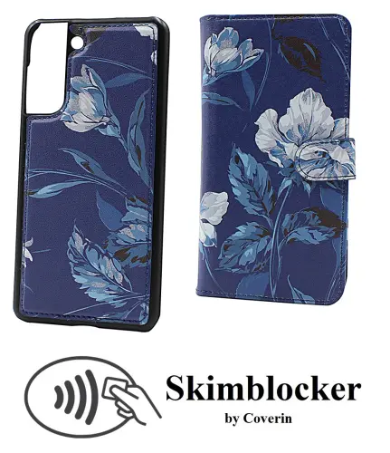 Coverin Skimblocker XL Magnet Designwallet Samsung Galaxy S21 FE 5G