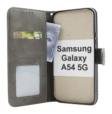 billigamobilskydd.se Flower Standcase Wallet Samsung Galaxy A54 5G