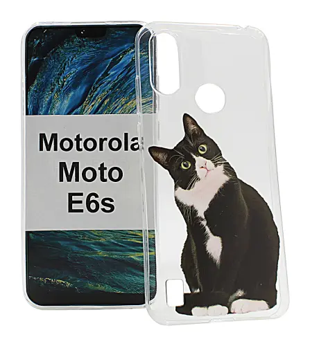 billigamobilskydd.se TPU-Designkotelo Motorola Moto E6s