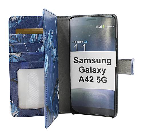 Coverin Skimblocker XL Magnet Designwallet Samsung Galaxy A42 5G