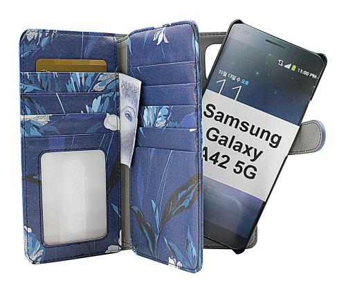 Coverin Skimblocker XL Magnet Designwallet Samsung Galaxy A42 5G