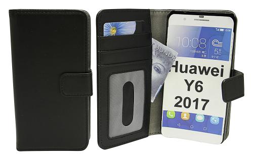 Coverin Skimblocker Magneettikotelo Huawei Y6 2017 (MYA-L41)