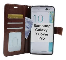billigamobilskydd.se Crazy Horse Lompakko Samsung Galaxy XCover Pro (G715F/DS)