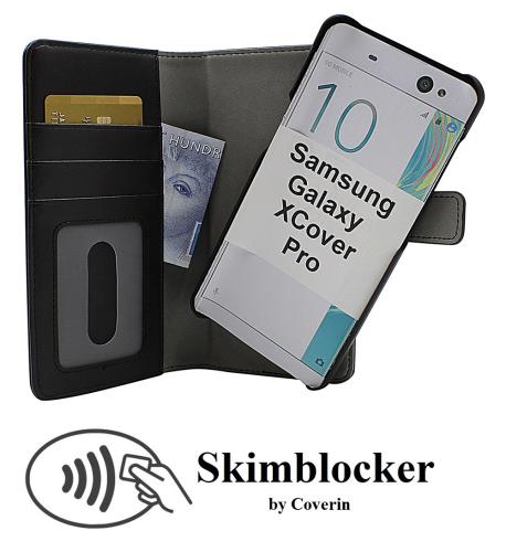 Coverin Skimblocker Magneettikotelo Samsung Galaxy XCover Pro (G715F/DS)