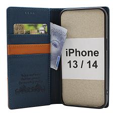 Coverin iPhone 13 / 14 Premium Lompakkokotelo Slim