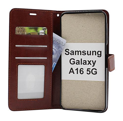 billigamobilskydd.se Crazy Horse Samsung Galaxy A16 / A16 5G Puhelimen Kuoret