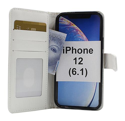 billigamobilskydd.se Kuviolompakko iPhone 12 (6.1)
