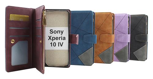 billigamobilskydd.se XL Standcase Luksuskotelo puhelimeen Sony Xperia 10 IV 5G (XQ-CC54)