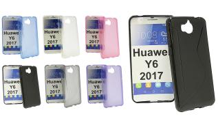 billigamobilskydd.se S-Line TPU-muovikotelo Huawei Y6 2017 (MYA-L41)