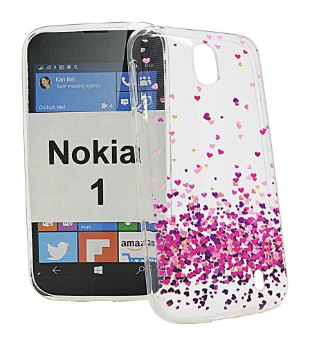 billigamobilskydd.se TPU-Designkotelo Nokia 1