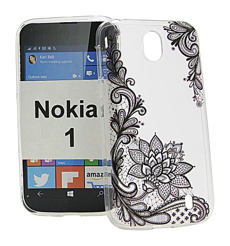 billigamobilskydd.se TPU-Designkotelo Nokia 1