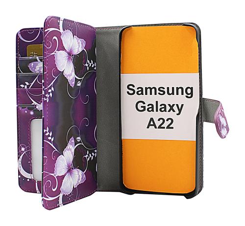 Coverin Skimblocker XL Magnet Designwallet Samsung Galaxy A22 (SM-A225F/DS)