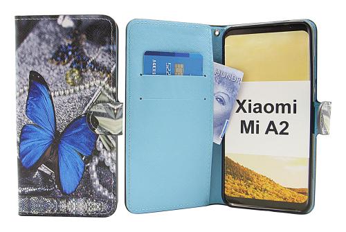 billigamobilskydd.se Kuviolompakko Xiaomi Mi A2