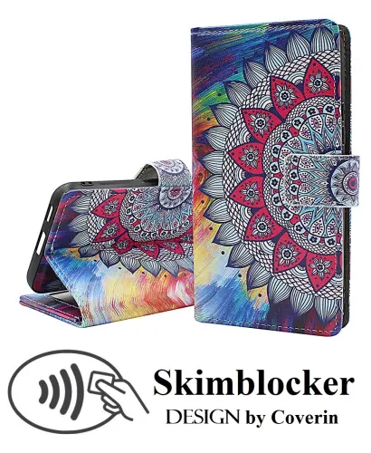 Coverin Skimblocker Samsung Galaxy A36 Magneetti Puhelimen Kuoret Design