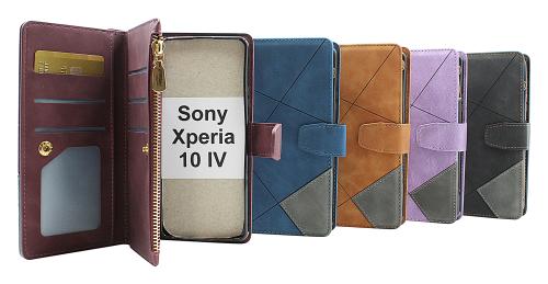 billigamobilskydd.se XL Standcase Luksuskotelo puhelimeen Sony Xperia 10 IV 5G (XQ-CC54)