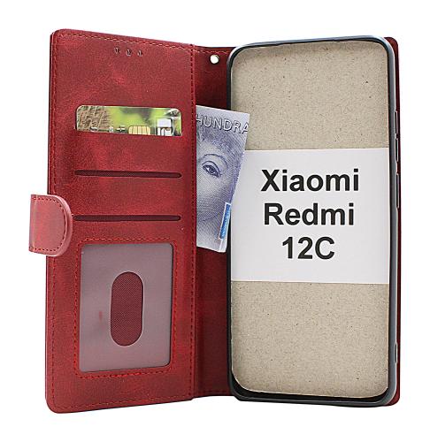 billigamobilskydd.se Zipper Standcase Wallet Xiaomi Redmi 12C