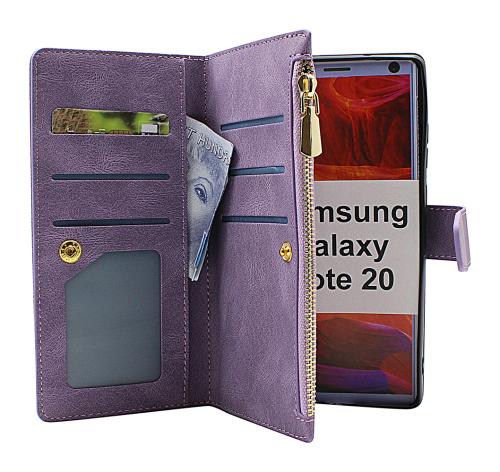 billigamobilskydd.se XL Standcase Luksuskotelo puhelimeen Samsung Galaxy Note 20 5G