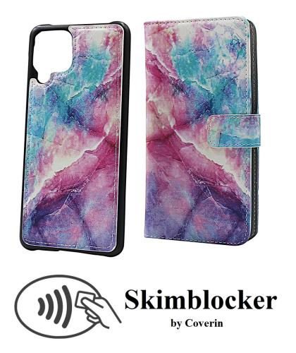 Coverin Skimblocker Design Magneettilompakko Samsung Galaxy A22 (SM-A225F/DS)