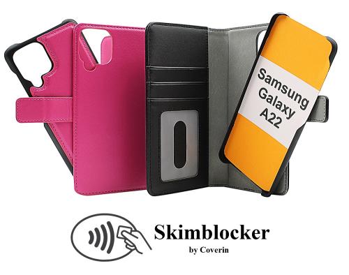 Coverin Skimblocker Magneettikotelo Samsung Galaxy A22 (SM-A225F/DS)