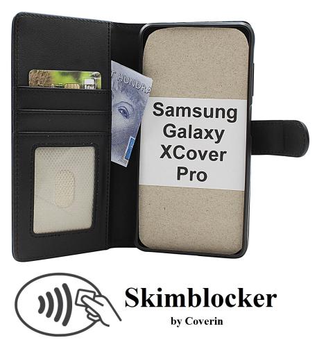 Coverin Skimblocker Samsung Galaxy XCover Pro (G715F/DS) Magneetti Puhelimen Kuoret