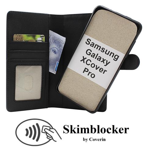 Coverin Skimblocker Samsung Galaxy XCover Pro (G715F/DS) Magneetti Puhelimen Kuoret