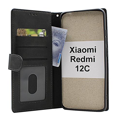 billigamobilskydd.se Zipper Standcase Wallet Xiaomi Redmi 12C