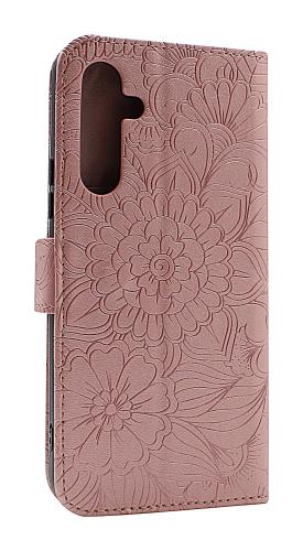 billigamobilskydd.se Flower Standcase Wallet Samsung Galaxy A54 5G