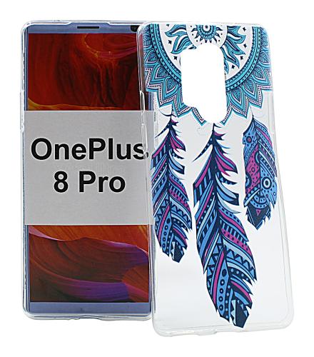 billigamobilskydd.se TPU-Designkotelo OnePlus 8 Pro