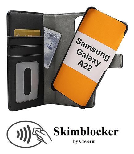 Coverin Skimblocker Magneettikotelo Samsung Galaxy A22 (SM-A225F/DS)