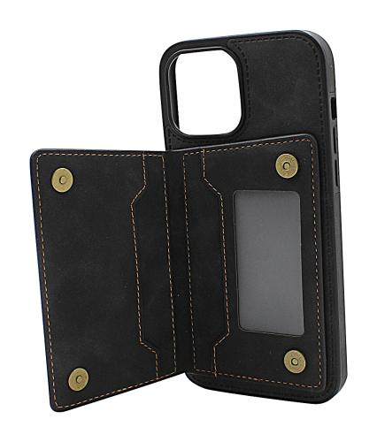 billigamobilskydd.se Lyx CardCase suojakuori puhelimille iPhone 13 Pro Max (6.7)