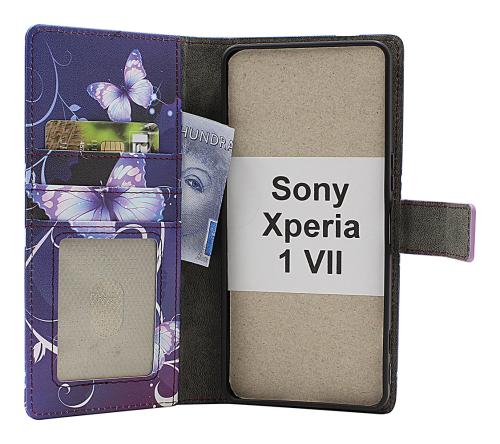 Coverin Skimblocker Sony Xperia 1 VII Magneetti Puhelimen Kuoret Design