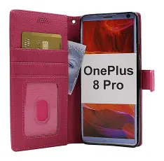 Coverin New Jalusta Lompakkokotelo OnePlus 8 Pro