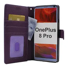 Coverin New Jalusta Lompakkokotelo OnePlus 8 Pro