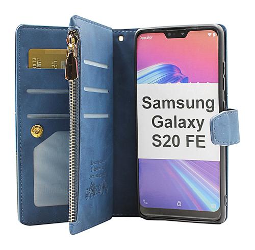 billigamobilskydd.se XL Standcase Luksuskotelo puhelimeen Samsung Galaxy S20 FE 5G (G780F / G781B)